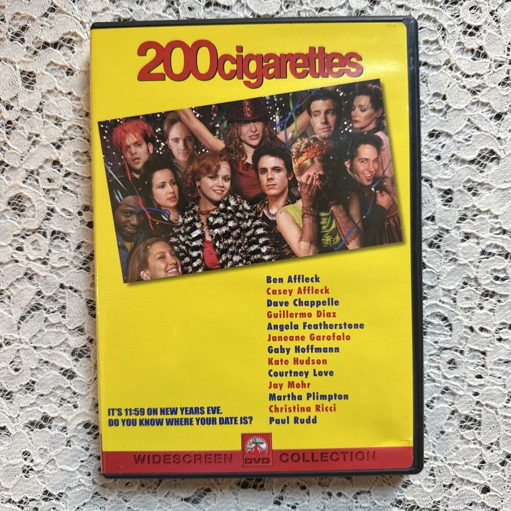 200 Cigarettes (DVD 1999) MTV Films Ben Casey Affleck Dave Chappelle Paul Rudd